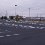 Peachy Airport Parking lot marking service